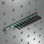 Thanks to the magnet, the rail is suitable for temporary attachment to the wall, shelf or workshop trolley.