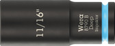 WERA 05005571001 8790 B Impaktor Deep Socket with 3/8" drive