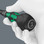 The hard handle zones of the Kraftform Ball-Grip allow high power transmission, even when pressure is applied with the ball of the hand.