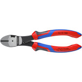 New KnipeXtend 74 12 180 Knipex 7.25 inch HIGH LEVERAGE DIAGONAL CUTTER