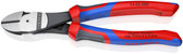 Imperfect New KnipeXtend 74 02 200 8 inch HIGH LEVERAGE DIAGONAL CUTTER - COMFORT GRIP