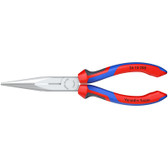 Imperfect New KnipeXtend 26 15 200 Knipex 8 inch LONG NOSE PLIERS W/ CUTTER - COMFORT GRIP