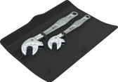 WERA 05343820001 6004 JOKER 2 SET 1 SELF-SETTING SPANNER SET, 2 PIECES