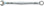WERA 05020367001 6007 JOKER RATCHETING COMBINATION SPANNER SB, LONG DESIGN, IMPERIAL, 11/16" X 334 MM