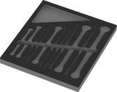 WERA 05137335001 9835 FOAM INSERT 6007 JOKER 11 SET 1, WITHOUT TOOLS, 172 X 30 X 392 MM