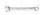 Beta 42INOX Stainless Steel, Metric 27 mm, 12 Point, 15° Offset Combination Wrench