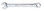 Beta 42INOX Stainless Steel, Metric 32 mm, 12 Point, 15° Offset Combination Wrench