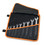 Beta 42/B9N Set of 9 12-Point 15° Offset Combination Wrenches in Tool Roll, Metric, 6mm-19mm