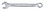 Beta 42AS 5/8" 15° Offset Combination Wrench, Chrome-plated