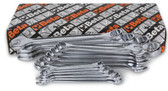 Beta 42AS Set of 16 15° Offset Combination Wrench, SAE 1/4" - 1 1/4"