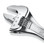 Beta 111E Adjustable Wrench with 15° Angled Head, Jaw Capacity 1.14", 7.87" Overall Length