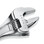 Beta 111E Adjustable Wrench with 15° Angled Head, Jaw Capacity 1.14", 7.87" Overall Length