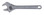Beta 111E Adjustable Wrench with 15° Angled Head, Jaw Capacity 1.34", 9.84" Overall Length