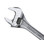 Beta 111E Adjustable Wrench with 15° Angled Head, Jaw Capacity 1.34", 9.84" Overall Length