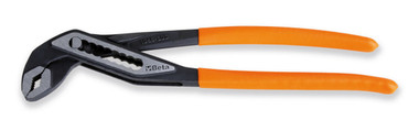 Beta 1048N 6-Inch Slip Joint Pliers, Chrome Vanadium Steel, Slip-Proof PVC Handles, Jaw Capacity 31-36 mm