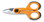 Beta 1128FXS Electrician's Scissors, Graduated Milling Profiles, Micro-teeth, Straight Stainless Steel Blades, Cable Cutting Groove and Crimping Pliers for Tube Terminals