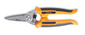 Beta1130BMX Multi-Purpose Shears, Straight Stainless Steel Blade with Microteeth, Spring Mechanism