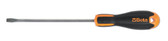 Beta 1201INOX Stainless Steel Slotted Screwdriver, Ergonomic Handle,  2.5mm Tip,50mm Shaft