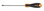 Beta 1201INOX Stainless Steel Slotted Screwdriver, Ergonomic Handle,  4mm Tip,100mm Shaft