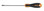 Beta 1201INOX Stainless Steel Slotted Screwdriver, Ergonomic Handle,  5.5mm Tip,150mm Shaft