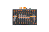 Beta M213 25 Piece Beta Easy Screwdriver Set - Slotted, Phillips® and Torx® with Foam Tray