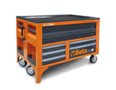 Beta C30M Maxi Tank Mobile Rolling Workbench Tool Storage, Lockable, Load Capacity 3968 Lbs.
