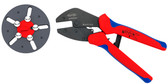 Knipex 97 33 LE MultiCrimp® Crimping Pliers with empty magazine