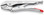 Knipex 41 24 225 SBA Grip Pliers-Straight Jaws