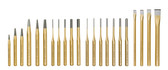 Knipex 9R 400 022 22 Pc Punch and Chisel Set