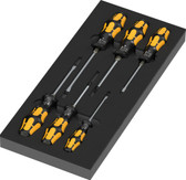 Wera 05150171001 97113 FOAM INSERT KRAFTFORM SERIES 900 CHISELDRIVER SET 2, 7 PIECES