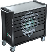 Wera 05501881001 9801 TOOL REBEL ROLLER CABINET STAINLESS XXL, EMPTY, 1133 X 588 X 1020 MM **PRE-PAID SHIPPING DOES NOT APPLY**