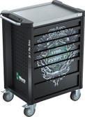 Wera 05501880001 9805 TOOL REBEL ROLLER CABINET STAINLESS, EMPTY, 785 X 518 X 1020 MM **PRE-PAID SHIPPING DOES NOT APPLY**