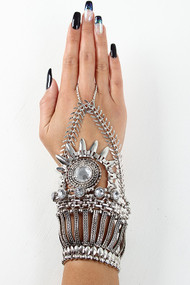 Curb Link Statement Hand Chain