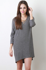 Cozy Knit Tunic Dress