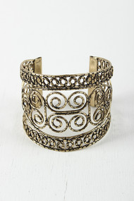 Corner Coil Bracelet