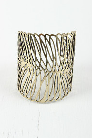 Cutout Cuff Bracelet