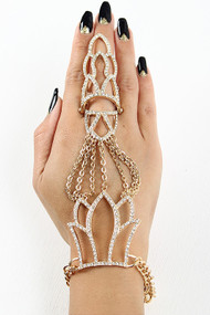 Lotus Bloom Hand Chain