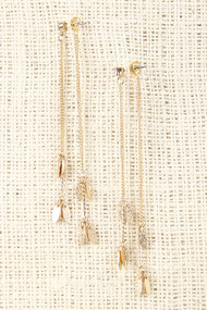 Double Sided Charm Earrings