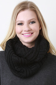 Crochet Layer Infinity Scarf