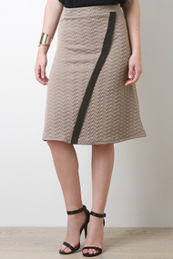 Stitch Design Midi Skirt