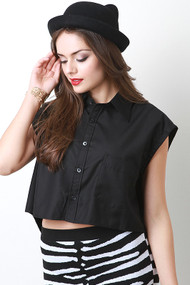 Simple Collared Top