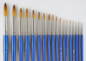 HJ Golden Sable Brush Round #10/0