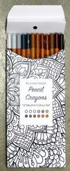 Bruynzeel Pencil Crayons Set 12pk Neutrals