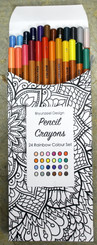 Bruynzeel Pencil Crayons Set 24pk Rainbow