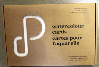 Prism Watercolour Cards & Envelopes 50pk