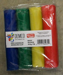 Modelling Plasticine Clay Primary 4pk
