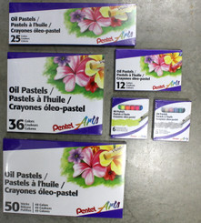 Pentel Oil Pastels 25pk