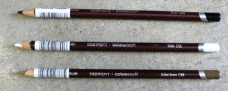 Derwent Colour Soft Pencil Crayon EACH Lichen Green #C500