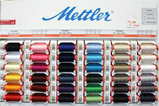 Mettler Metrosene Sewing Thread Polyester 100m #0348 Black Grey