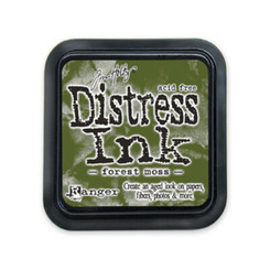 Ranger Distress Ink Stamp Pad Forest Moss